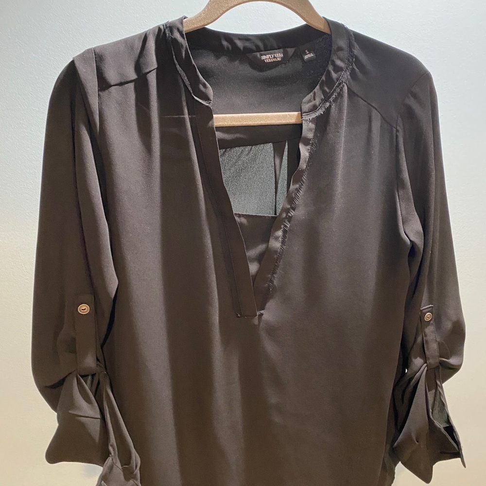 Simply Vera Black Blouse